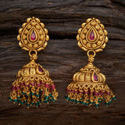 Spinal Silver Temple Earring