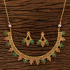 Antique Delicate Necklace With Gold Plating
