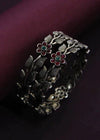 FLORAL WITH LEAF DESIGNER BANGLES
