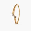 Gold Plated Tribal Bracelet